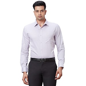 Raymond Mens Structure Slim Fit Shirt