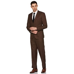 Raymond Mens Wool Notch Lapel Suit