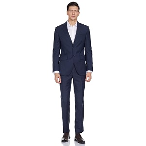 Raymond Mens Wool SB2 BTN Notch Lapel