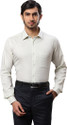 Raymond Men Checkered Formal Green Shirt