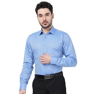 Raymond Men Cotton Slim Fit Structure Pattern