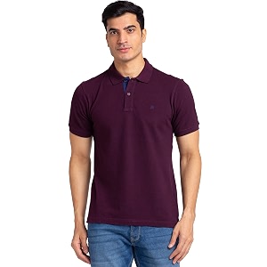 Raymond Men Cotton Solid Regular Fit T-Shirt