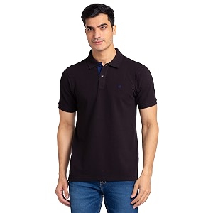 Raymond Men Cotton Solid Regular Fit T-Shirt