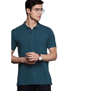 Raymond Men Cotton Solid Regular Fit T-Shirt