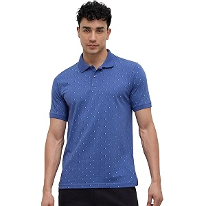 Raymond Men Modern Fit Print Pattern Pure
