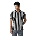 Raymond Men Modern Fit Stripe Pattern Pure
