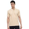 Raymond Men Modern Fit Stripe Pattern Pure