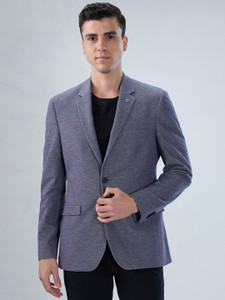 Raymond Men Self Design Double Breasted Formal