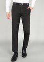 Raymond Men Slim Fit Brown Polyester Trousers