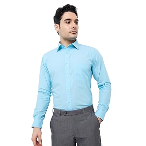 Raymond Men Slim Fit Fil-A-Fil Pattern Pure