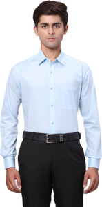 Raymond Men Slim Fit Solid Cut Away
