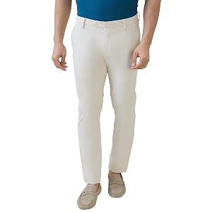 Raymond Men Slim Fit Solid Pattern Cotton