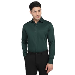 Raymond Men Slim Fit Solid Pattern Pure