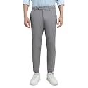 Raymond Men Slim Fit Solid Pattern Cotton