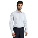 Raymond Men Slim Fit Stripe Pattern Pure