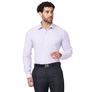 Raymond Men Slim Fit Structure Pattern Pure