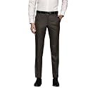 Raymond Men Slim Fit Structure Pattern Polyester