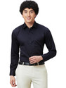 Raymond Men Solid Formal Dark Blue Shirt