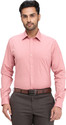 Raymond Men Solid Formal Red Shirt