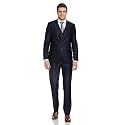 Raymond Rayon Men's Full Sleeve Contemporary FIT Dark Blue Formal Suit