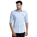 Raymond Slim Fit Medium Blue Casual Shirt