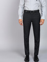 Raymond Slim Fit Men Black Trousers
