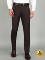 Raymond Slim Fit Men Brown Trousers