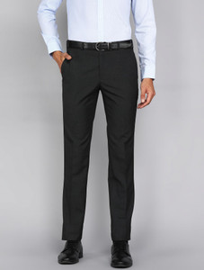 Raymond Slim Fit Men Grey Trousers
