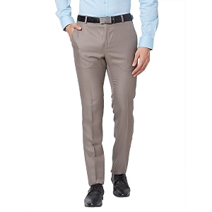 Raymond Slim Fit Poly Viscose Blend Structure