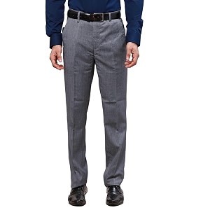 Raymond Slim Fit Poly Viscose Blend Structure