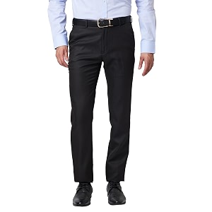 Raymond Slim Fit Poly Viscose Blend Structure