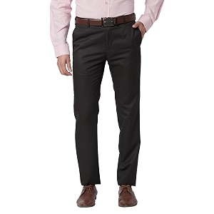 Raymond Slim Fit Poly Viscose Blend Structure
