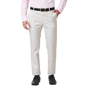 Raymond Slim Fit Poly Viscose Blend Structure