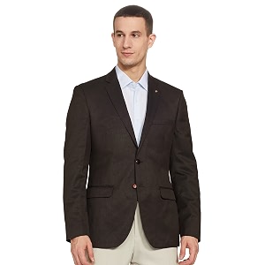 Raymond Wool Blend Mens Full Sleeve Slim