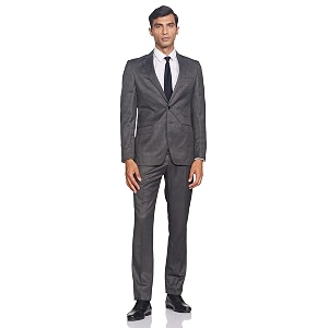 Raymond Wool Blend Mens Full Sleeve Contemporary