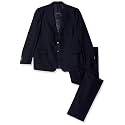 RAYMOND Wool Blend Men's Full Sleeve Contemporary FIT Dark Blue Formal Suit (RMDX01386-B8 112)