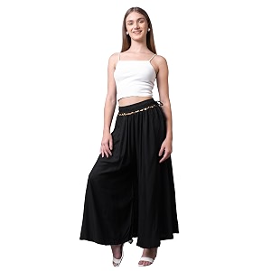 Rayon Comfort Fit Palazzo
