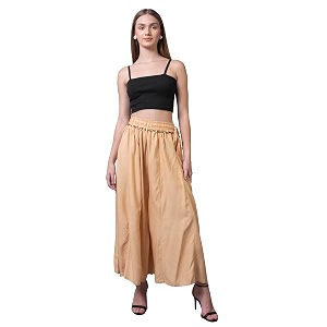 Rayon Comfort Fit Palazzo