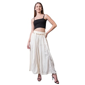 Rayon Comfort Fit Palazzo