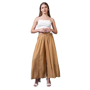 Rayon Comfort Fit Palazzo