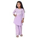 Rayon Kurta Pant Set for Girl Child