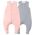 Rayon Made from Bamboo Sleep Sack with Feet 6-12 Months 0.5 TOG/1.0 TOG