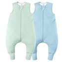Rayon Made from Bamboo Sleep Sack with Feet 6-12 Months 0.5 TOG/1.0 TOG