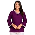Rayon Solid Straight Kurti Top for Women