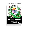 Rays Of Ink Birds Coloring Book For Adults | Ideal For Relaxing & Meditation | Stress Relieving Birds Designs | 120 GSM Thick Paper