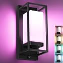 RAYVO Smart Porch Lights RGBCW Outdoor Wall Light, Color Changing Sconce