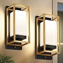 RAYVO Dusk to Dawn Outdoor Wall Lights 2 Pack, LED Bulb Included, E26 Base