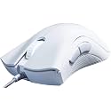 Razer DeathAdder Essential Gaming Mouse: 6400 DPI Optical Sensor - 5 Programmable Buttons - Mechanical Switches - Rubber Side Grips - Mercury White USB