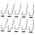 Razor Series Extra Heavy Flipping Hooks (10 Pack w/ 10 Bait Straps)