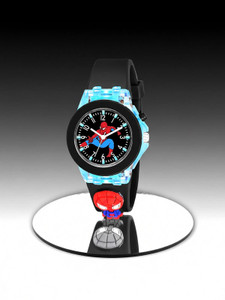 razyloo 3d cartoon analog beautiful glowing lights wrist watch for unisex with fun design adjustable strap analog watch  - for boys  girls